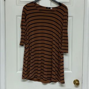Urban Outfitters BDG Brown Striped Dress Size S